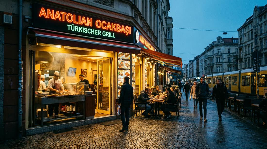 Çelebi's am Abend